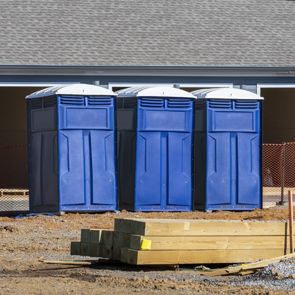 is there a specific order in which to place multiple portable toilets in Ocean Isle Beach North Carolina